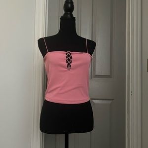 Crop top pink